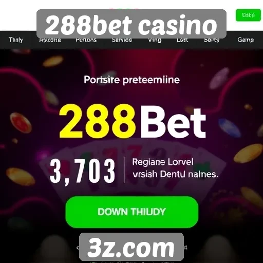 Ofertas e promoções em destaque no 288bet casino